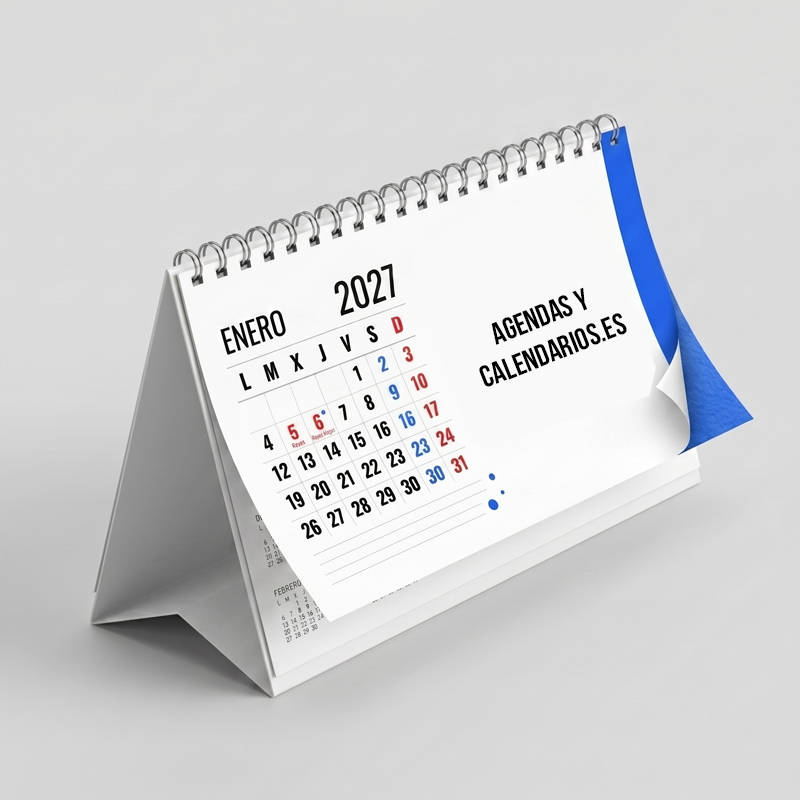 Calendario sobremesa confort 2027
